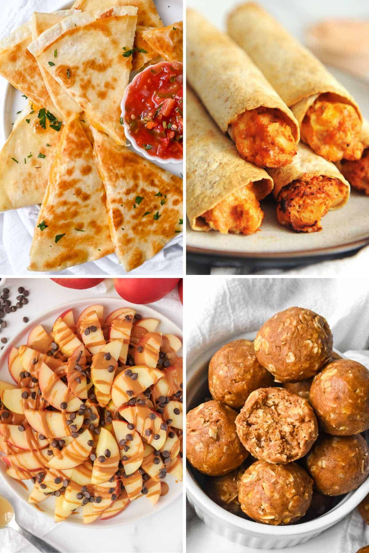 collage of photos for bentgo lunch ideas.