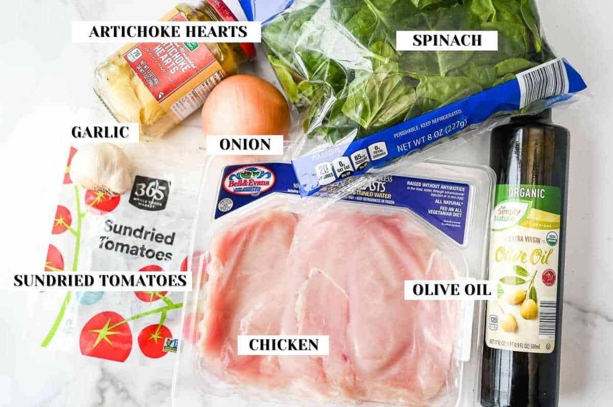 ingredients for this recipe.