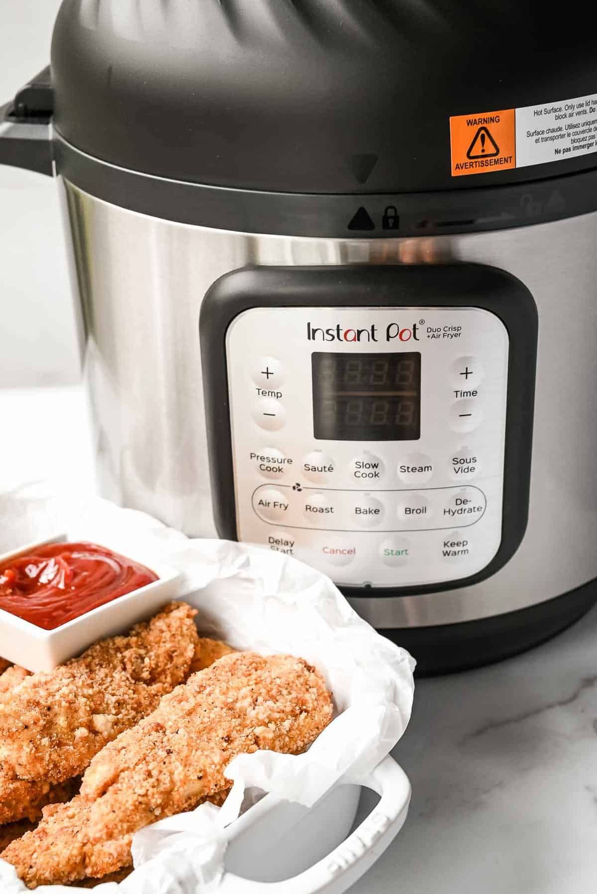 instant pot duo vortex with air fryer chicken tenders