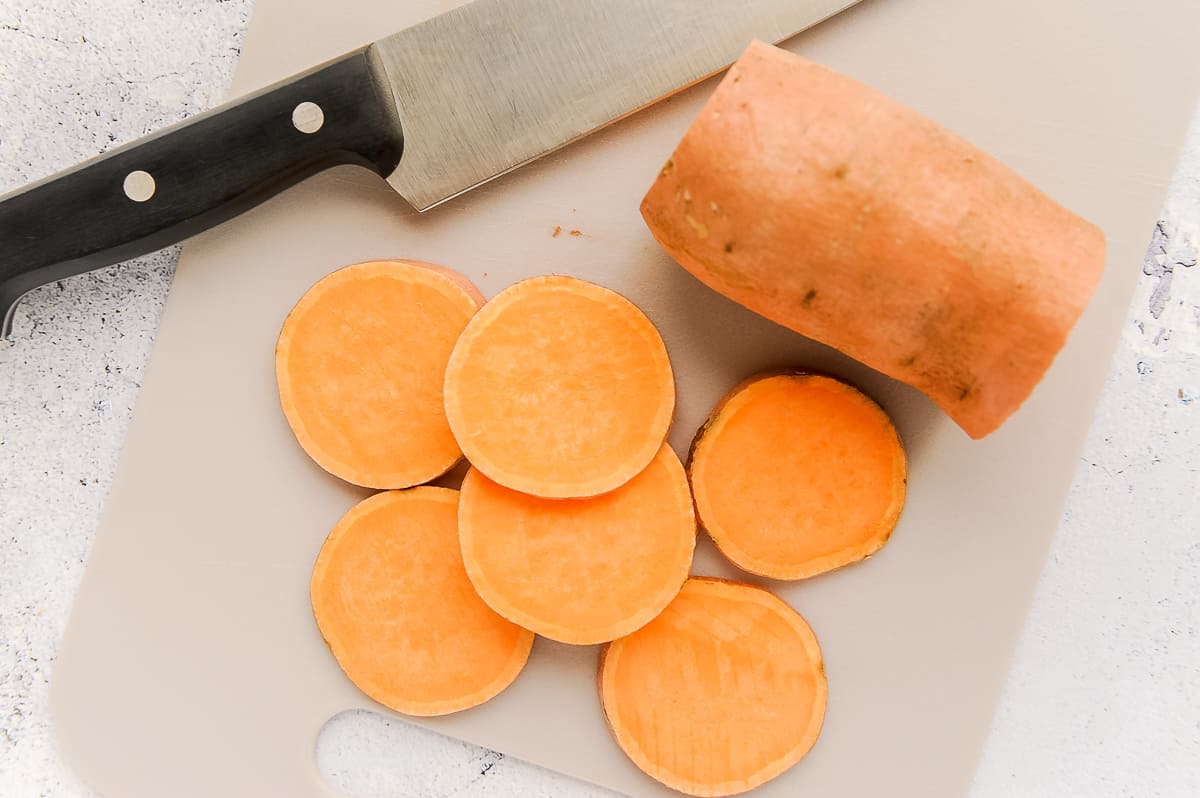 how to cut potatoes into chips or rounds