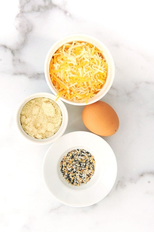 ingredients in a chaffle