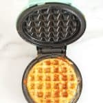 how to make a chaffle in a chaffle maker with video instructions