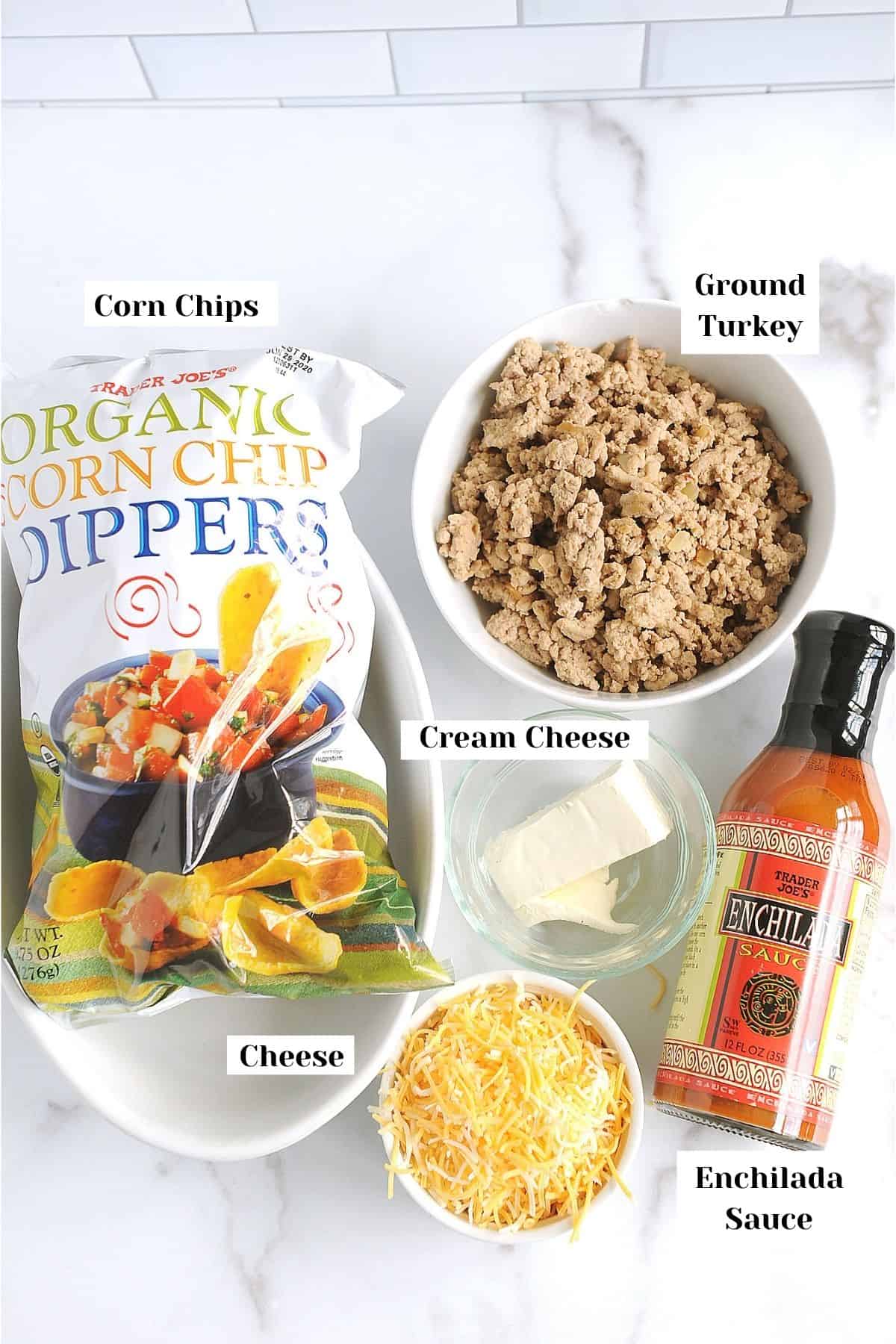 labeled ingredients for this recipe.