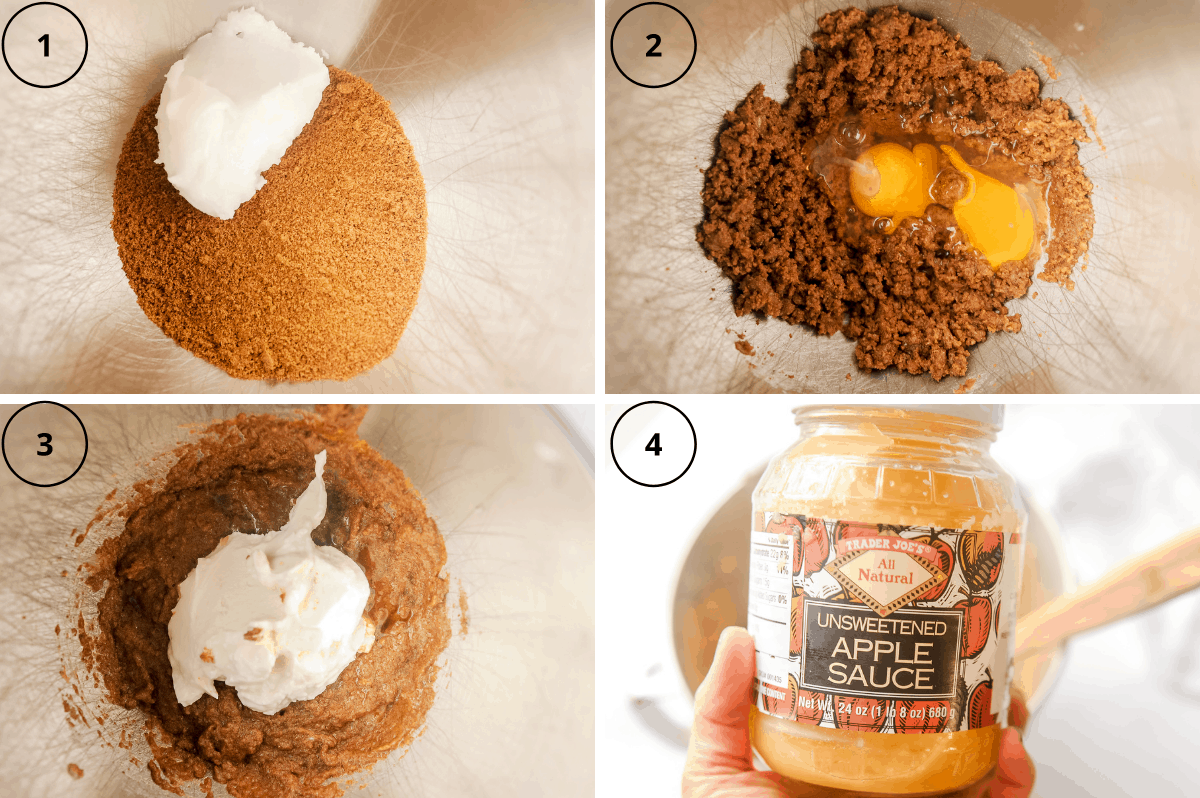 steps for making healthy muffins