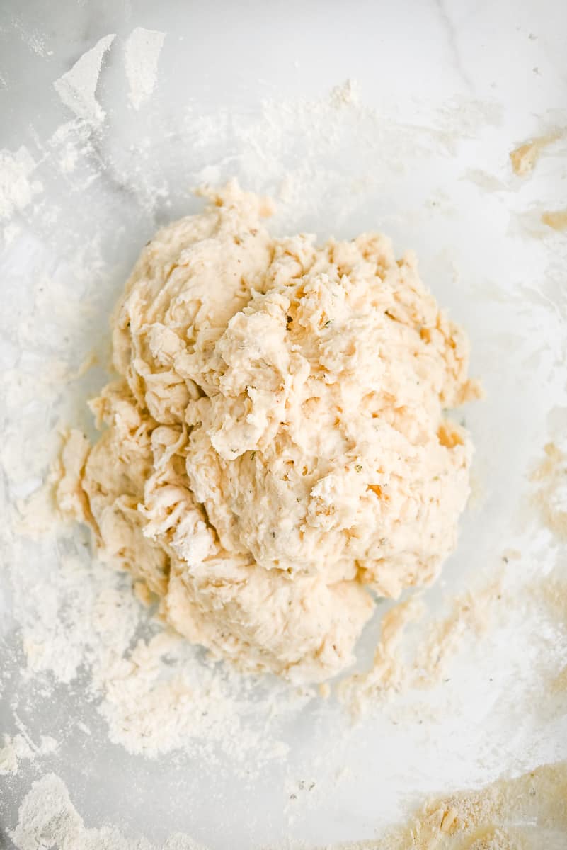 shaggy pizza dough