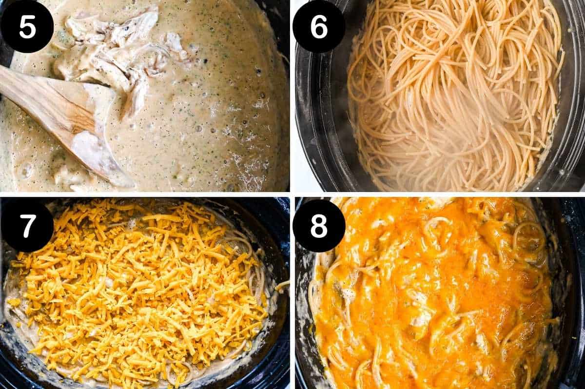 second set of steps for making this recipe.