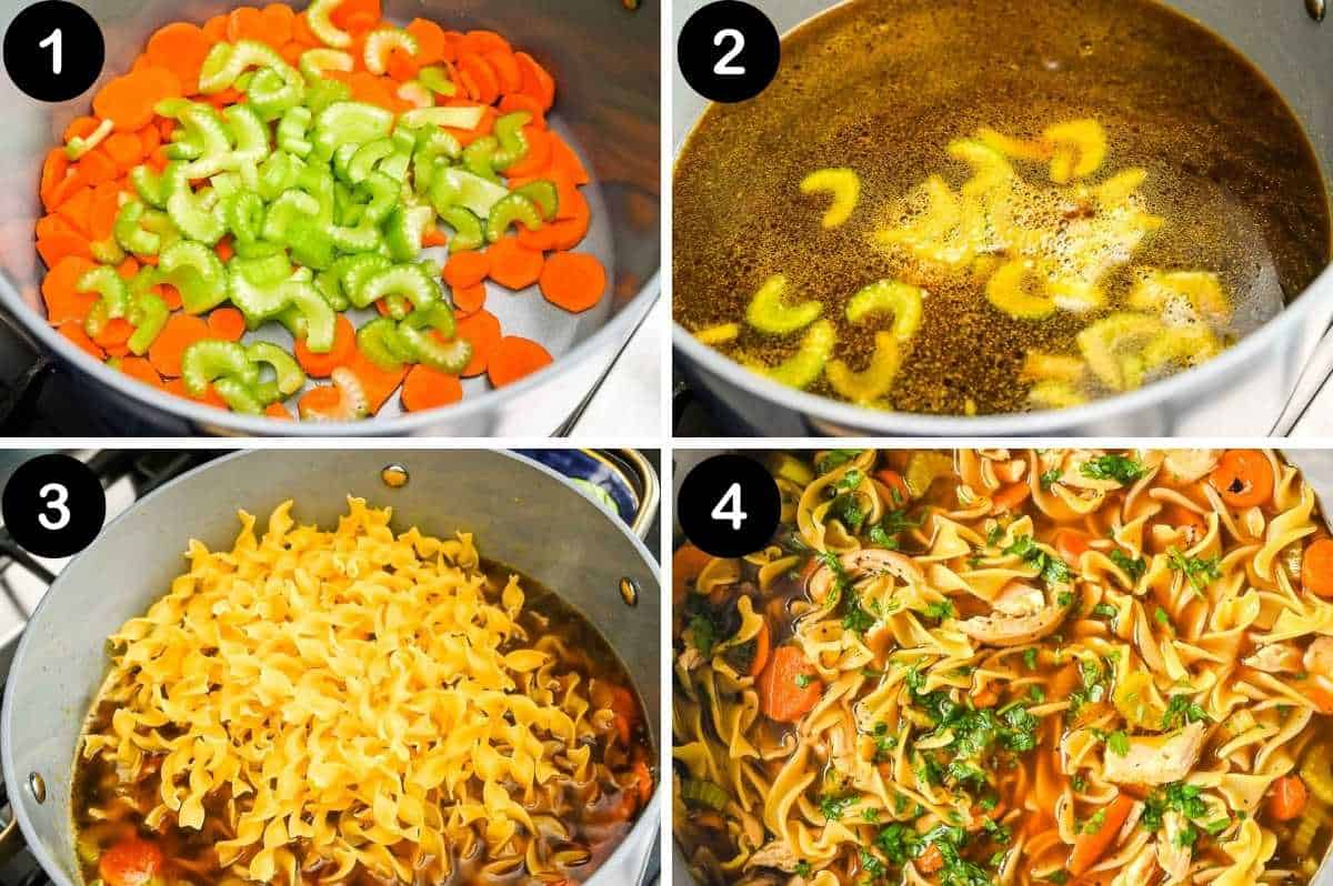 steps for making this recipe.