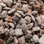 close up shot of a pile of healthy muddy buddies.