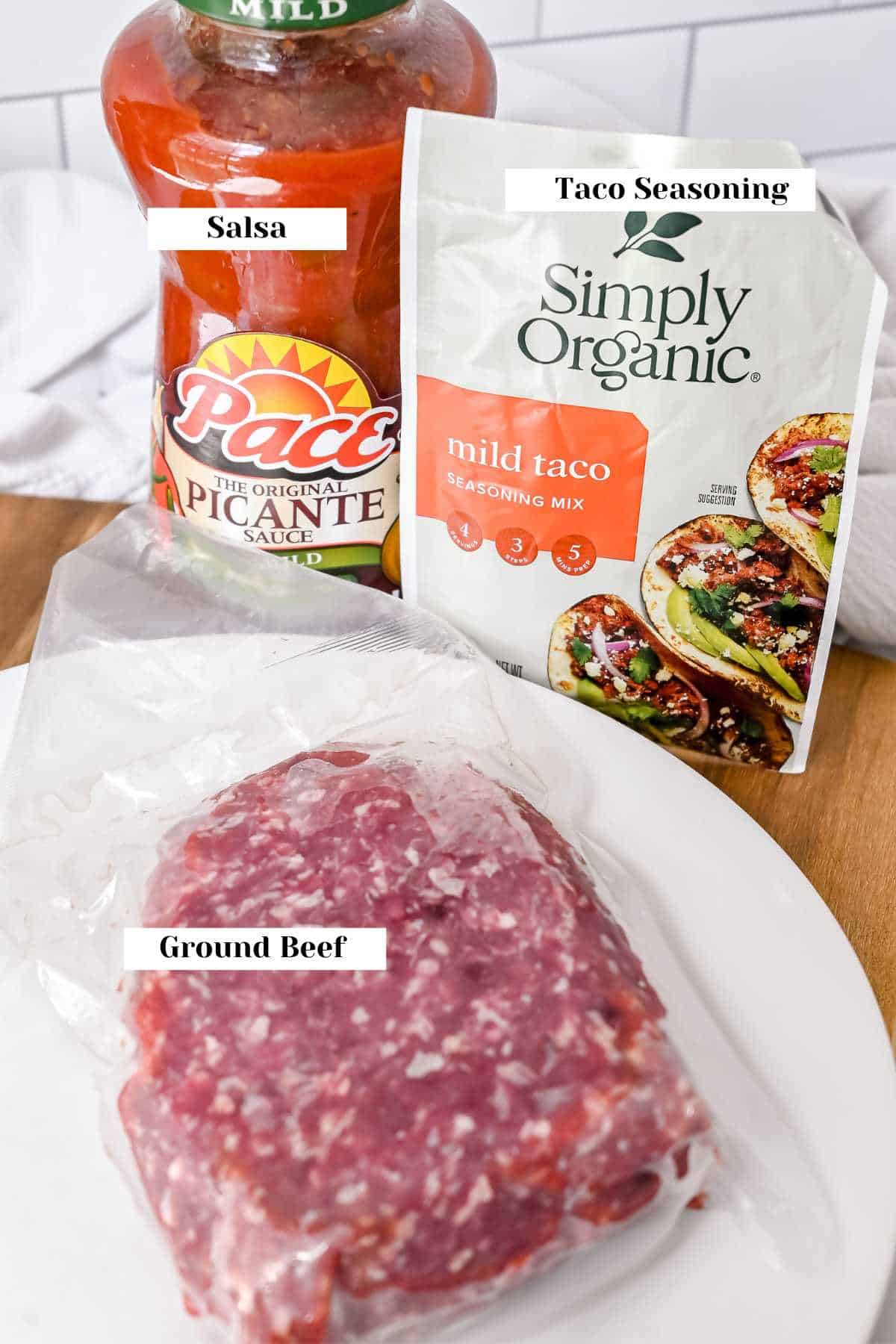 labeled ingredients for this recipe.